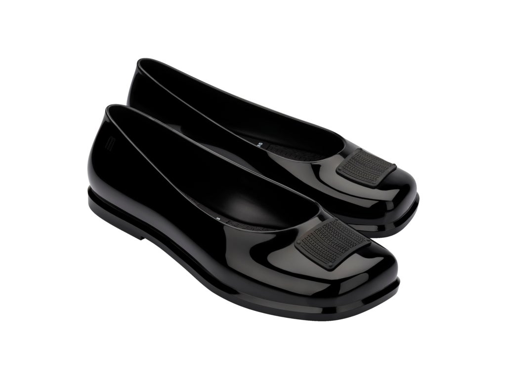 F06181 マークジェイコブス メリッサ サンダル:39 ブラック Melissa(メリッサ)x Marc Jacobs(マーク ジェイコブス
