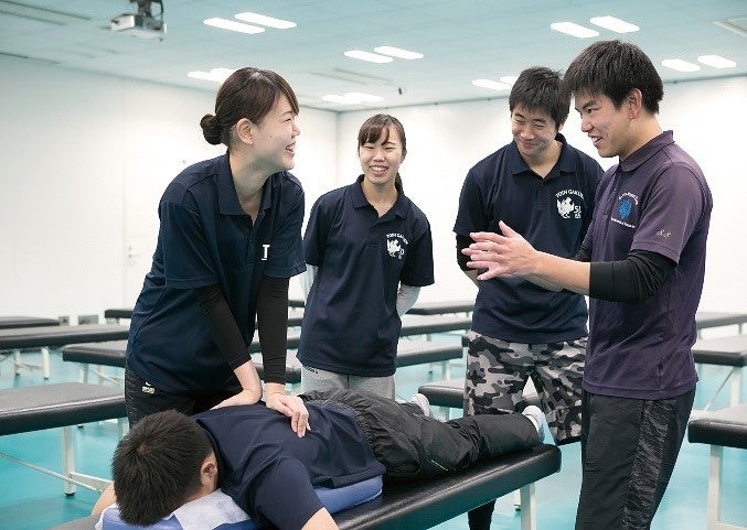 桐蔭横浜大学 スポーツ科学部学習風景1