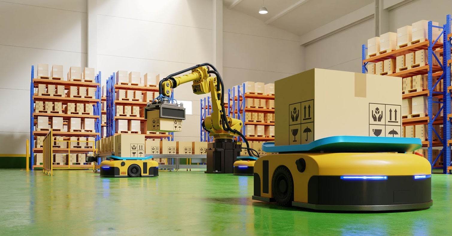 数台～1000台のAGVの効率的な群制御を可能とする「PYUTHIA」