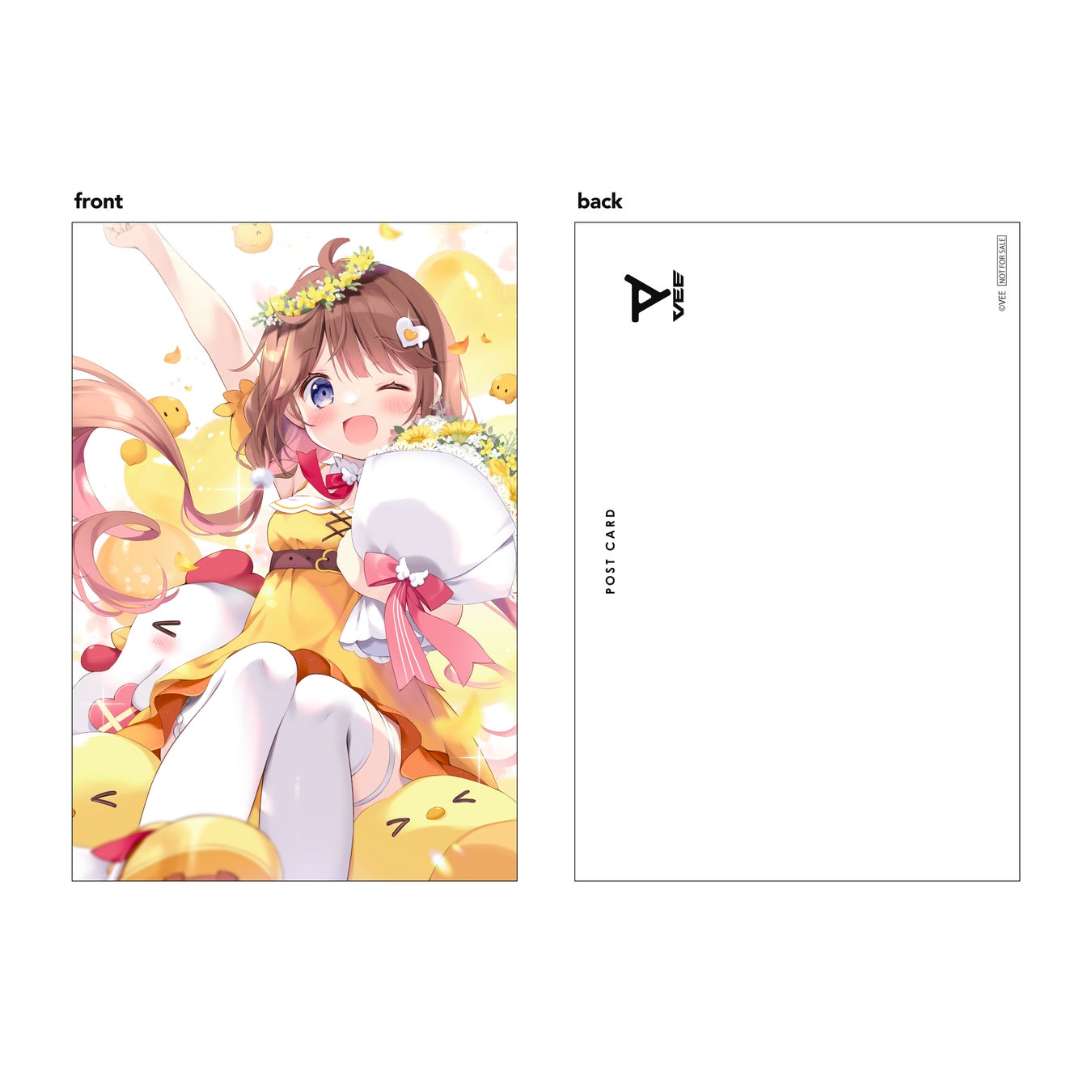 VEE:日和ちひよ バースデーグッズ(特典ポストカード)