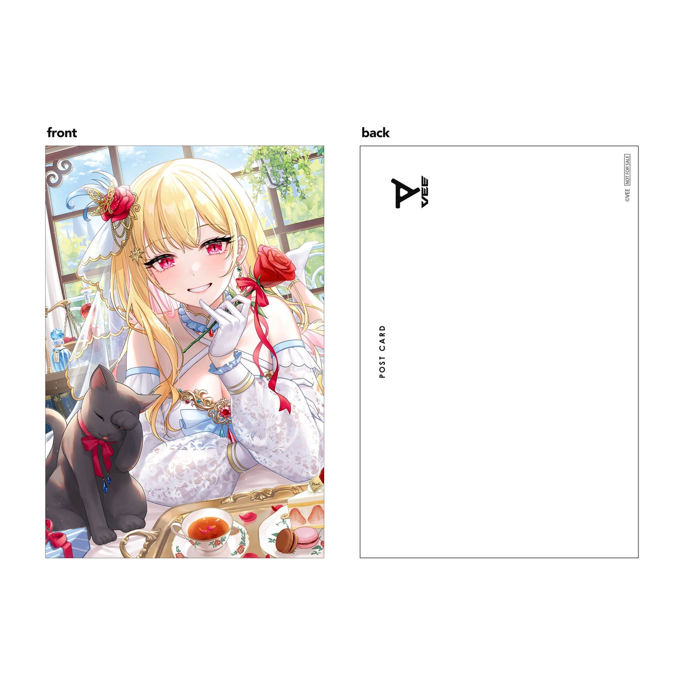 VEE:桜鳥ミーナ バースデーグッズ(特典ポストカード)