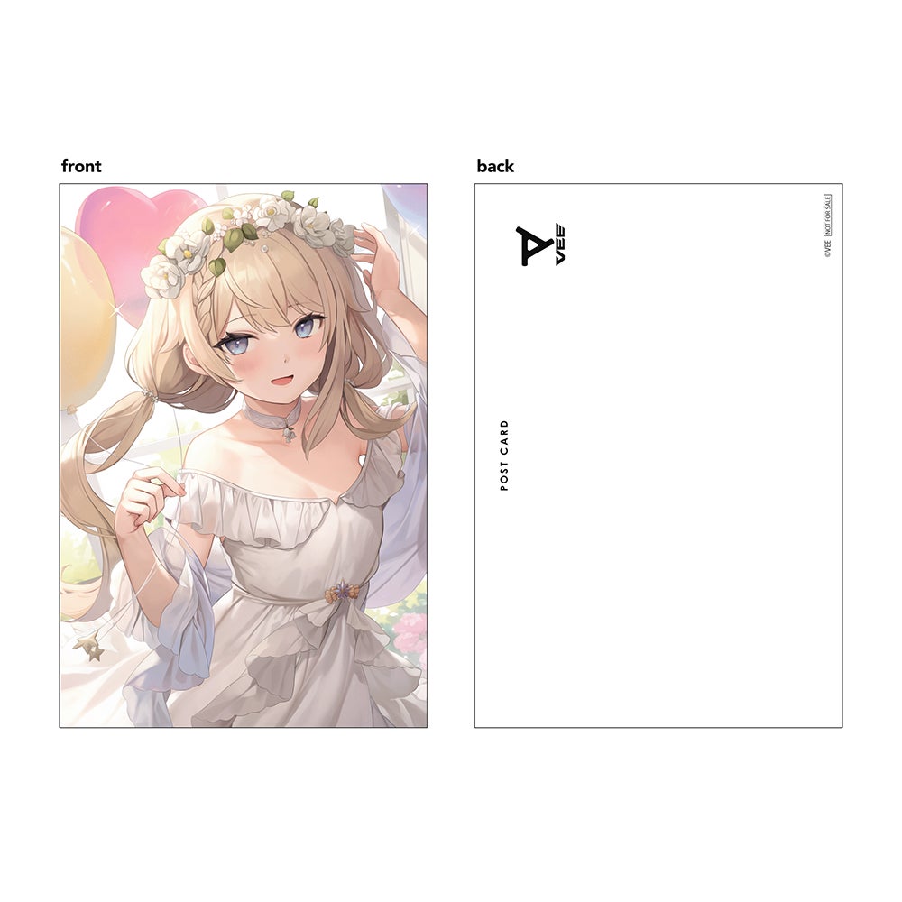 VEE:言のハ バースデーグッズ(特典ポストカード)