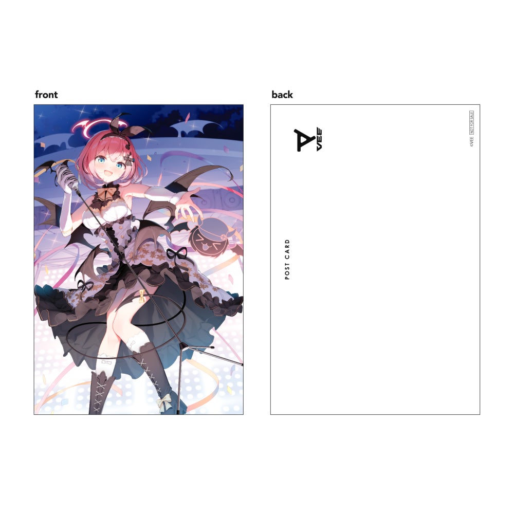 VEE:音門るき バースデーグッズ(特典ポストカード)