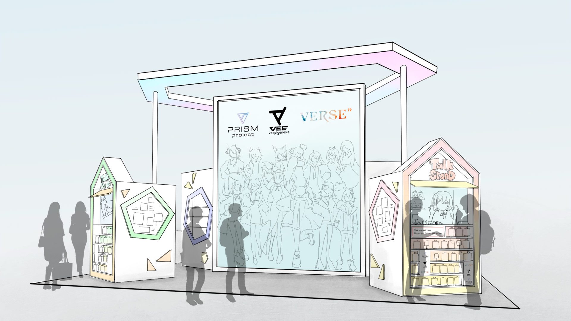 SMV：コミックマーケット102 ブース全体イメージ