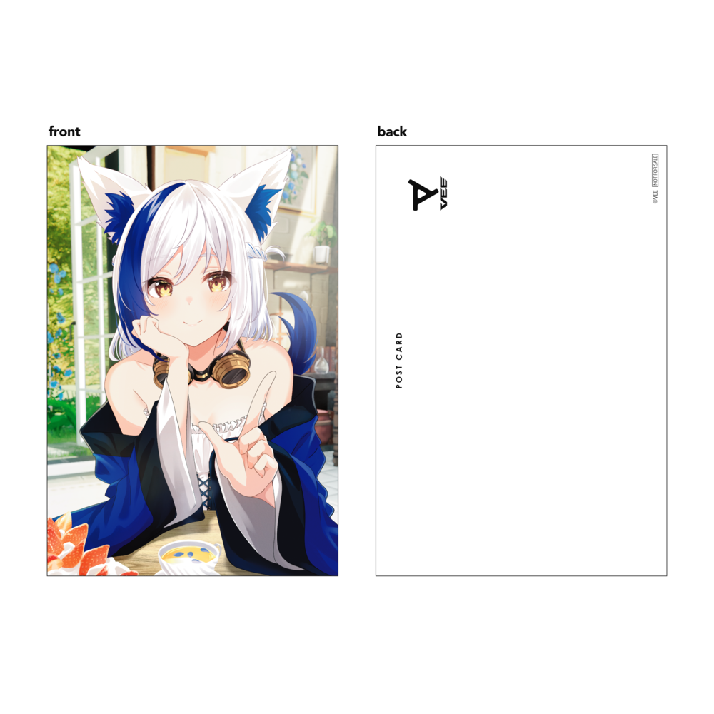 VEE：蒼宮よづり バースデーグッズ(特典ポストカード)