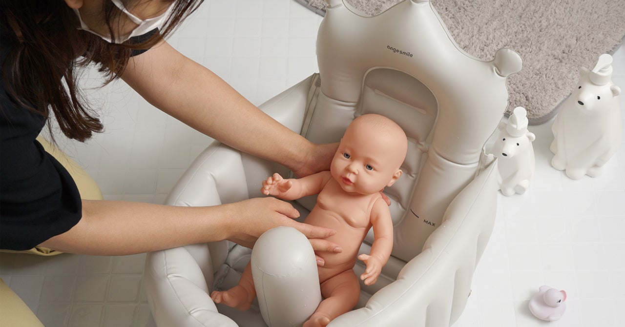 使用シーン#クラウンベビーバス