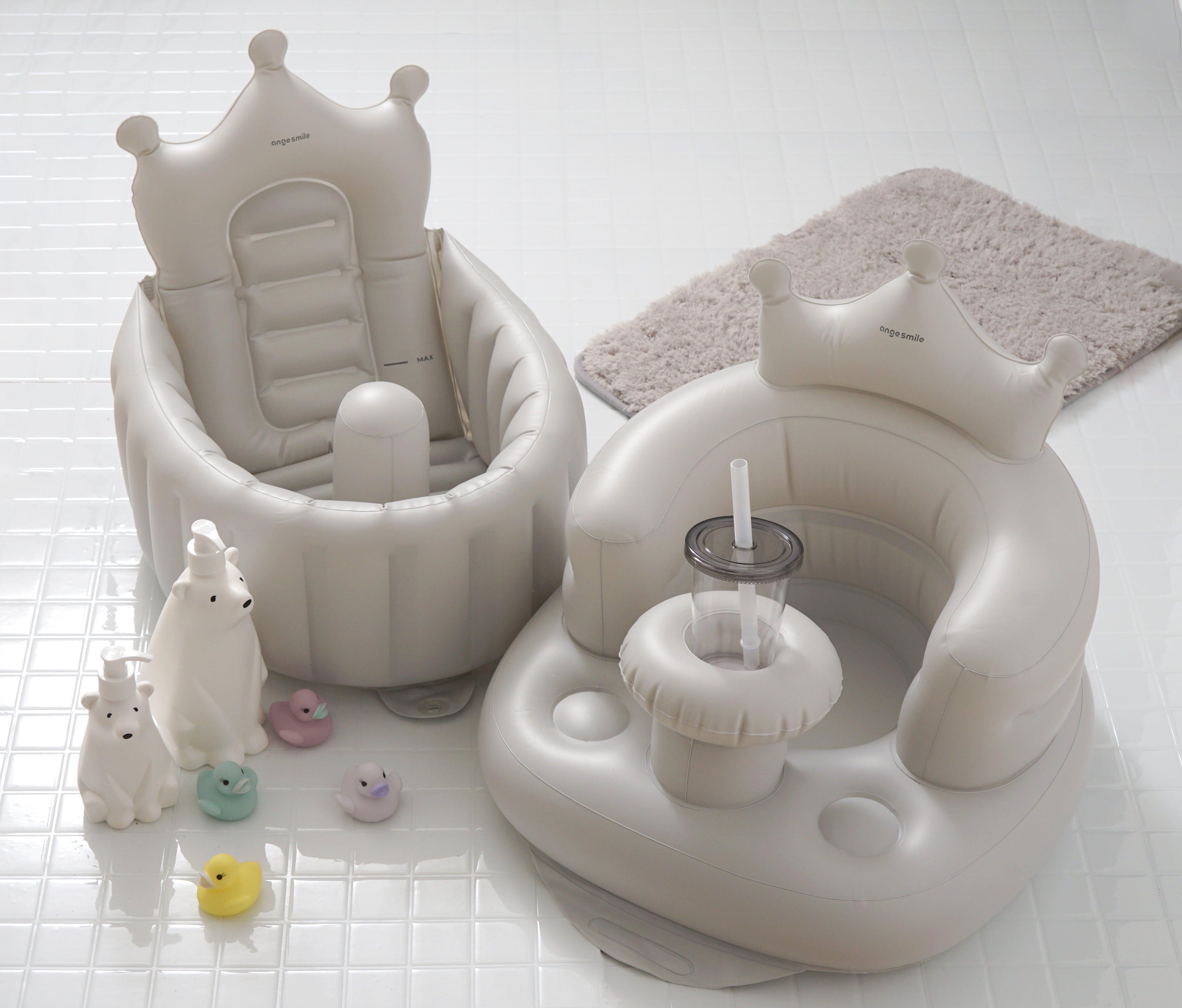 #クラウンベビーバス＆チェア