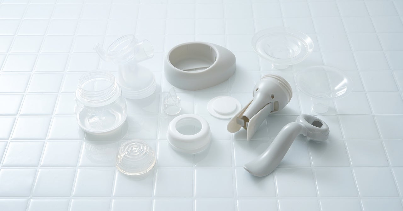 分解して洗浄可能 #2wayさく乳器