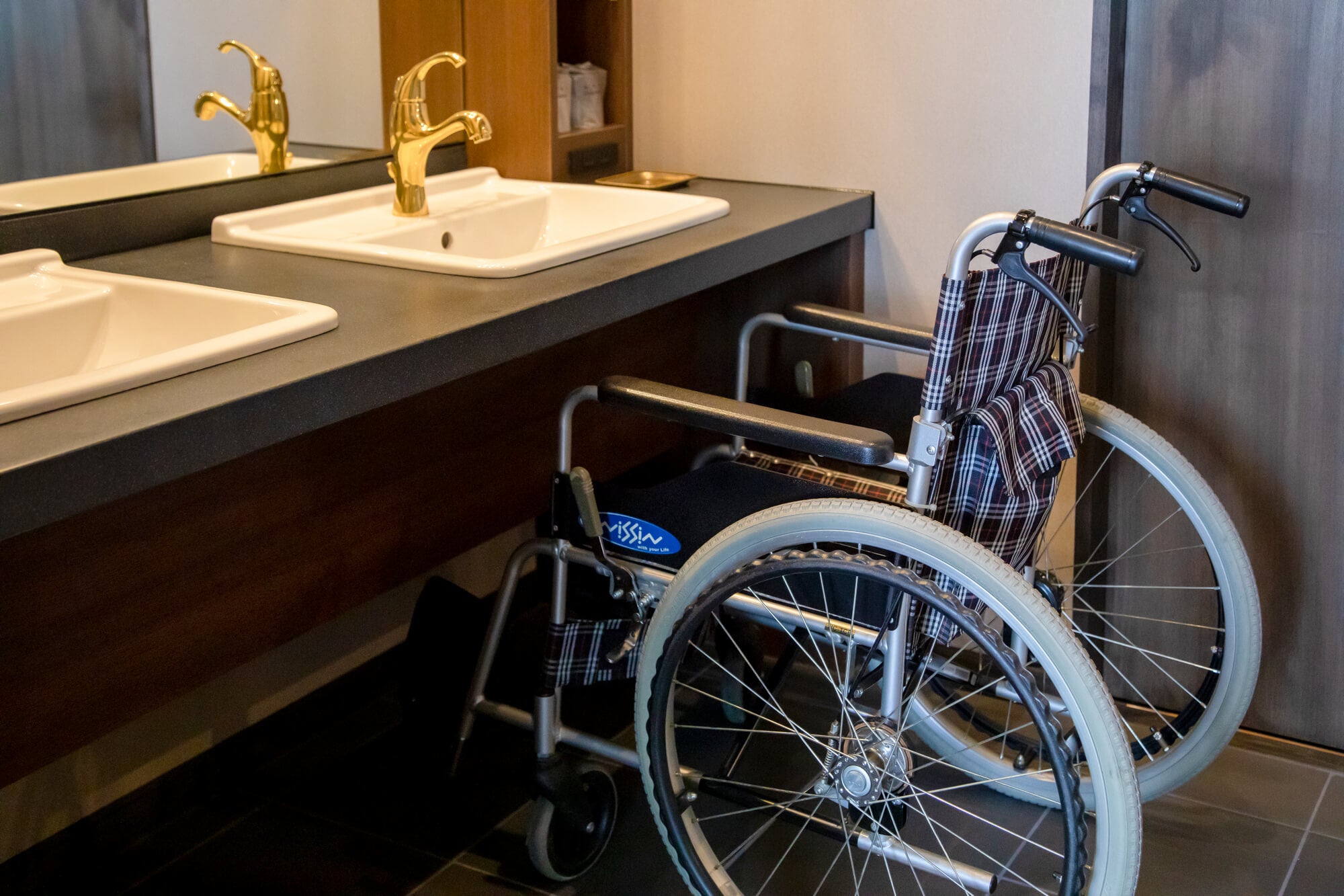 使いやすさに配慮した洗面スペース