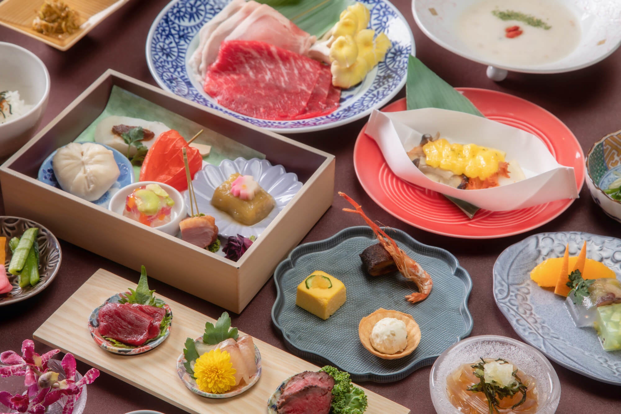 個室料亭で堪能する地産地消の創作和会席