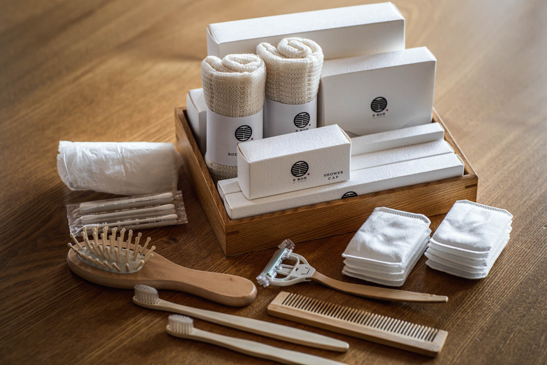 萃sui-諏訪湖で使用しているエコアメニティ