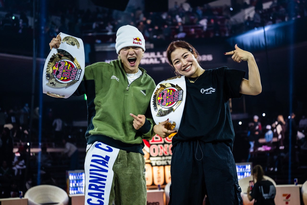 史上初となる日本人ダブル優勝、B-Boy ISSIN & B-Girl Riko｜世界