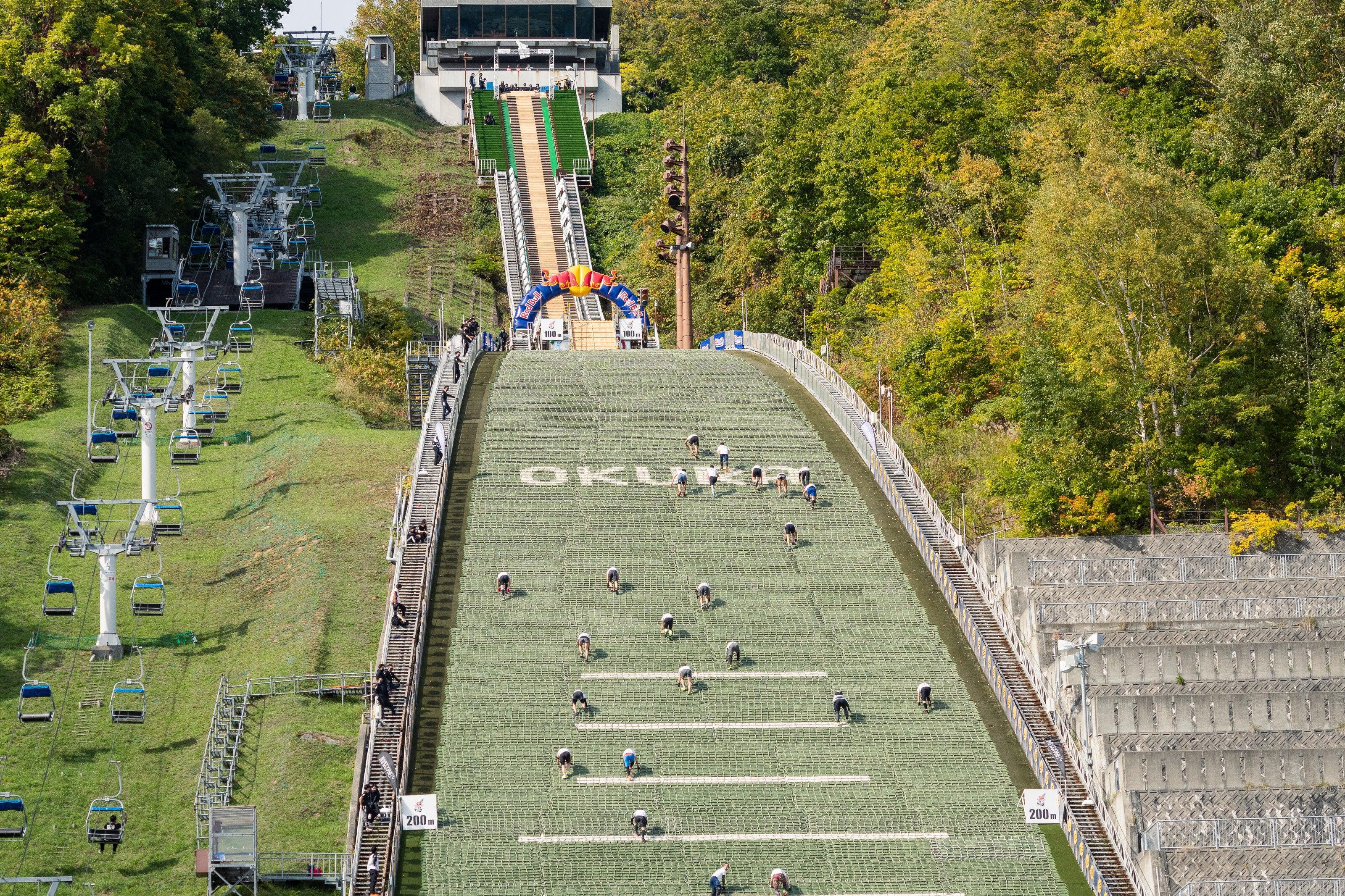 普段走ることが出来ない特別なレーストラック　©︎Shohei Uda／Red Bull Content Pool