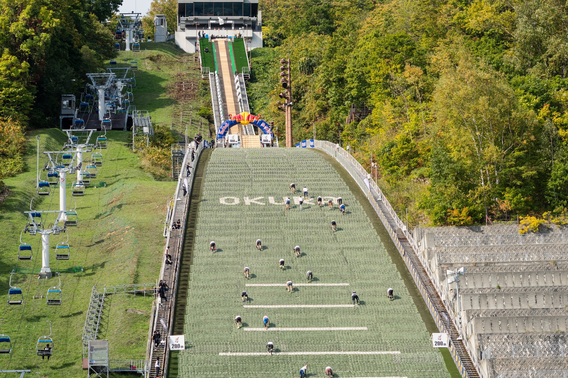 普段走ることが出来ない特別なレーストラック ©︎Shohei Uda/Red Bull Content Pool
