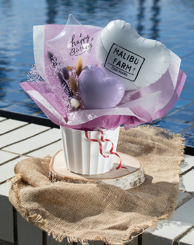 アレンジメントバルーン／パープル