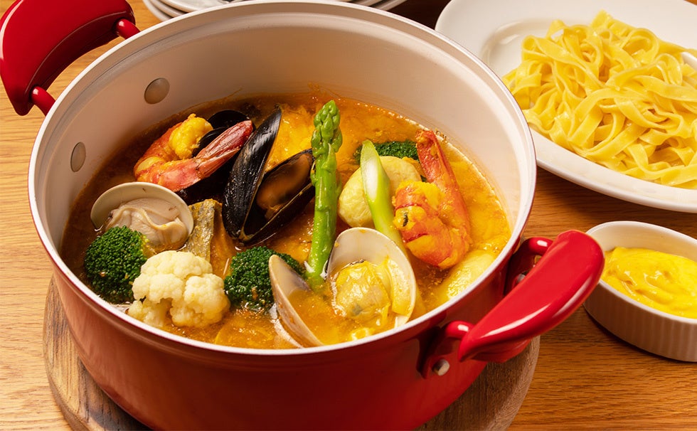 ブルーシーフードのブイヤベース(プラス1,000円）