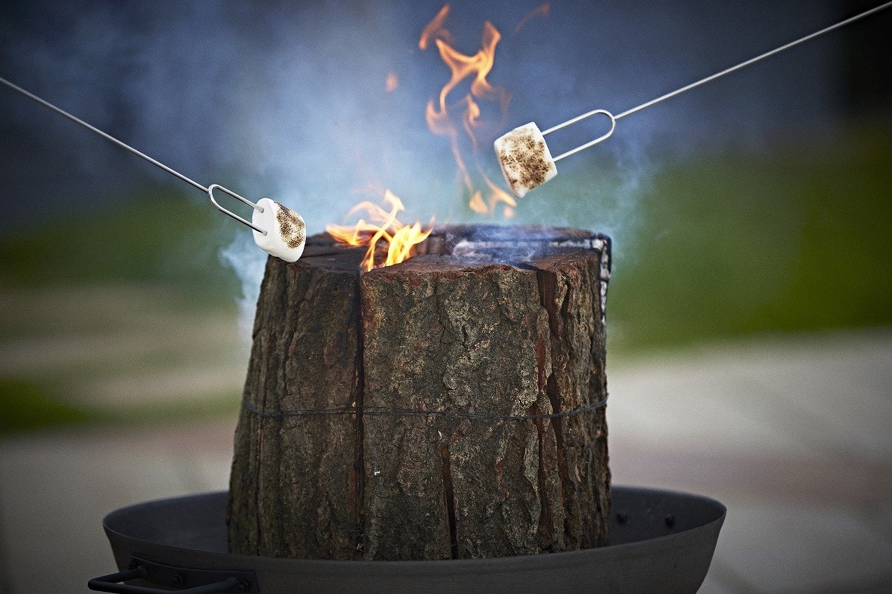 スウェーデントーチ焚火体験