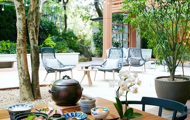 和食「茶寮リビエラの庭」