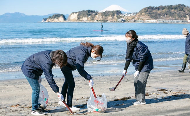 ビーチクリーン活動