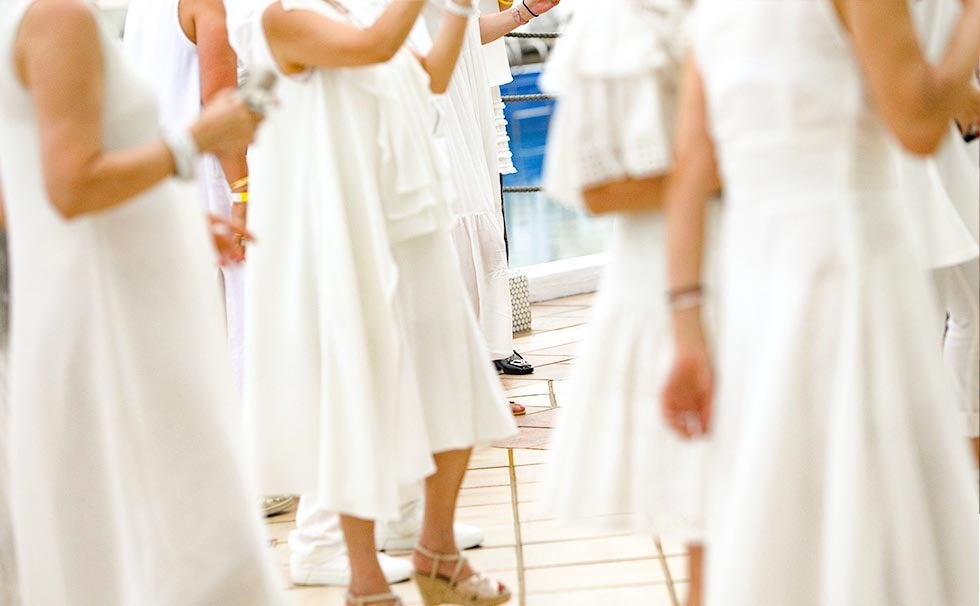 ドレスコード白で楽しむ、White Party