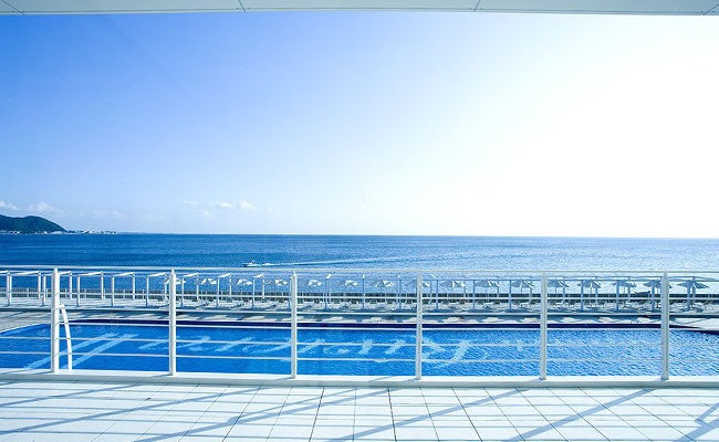 普段は非公開エリアのお食事会場から見える景色