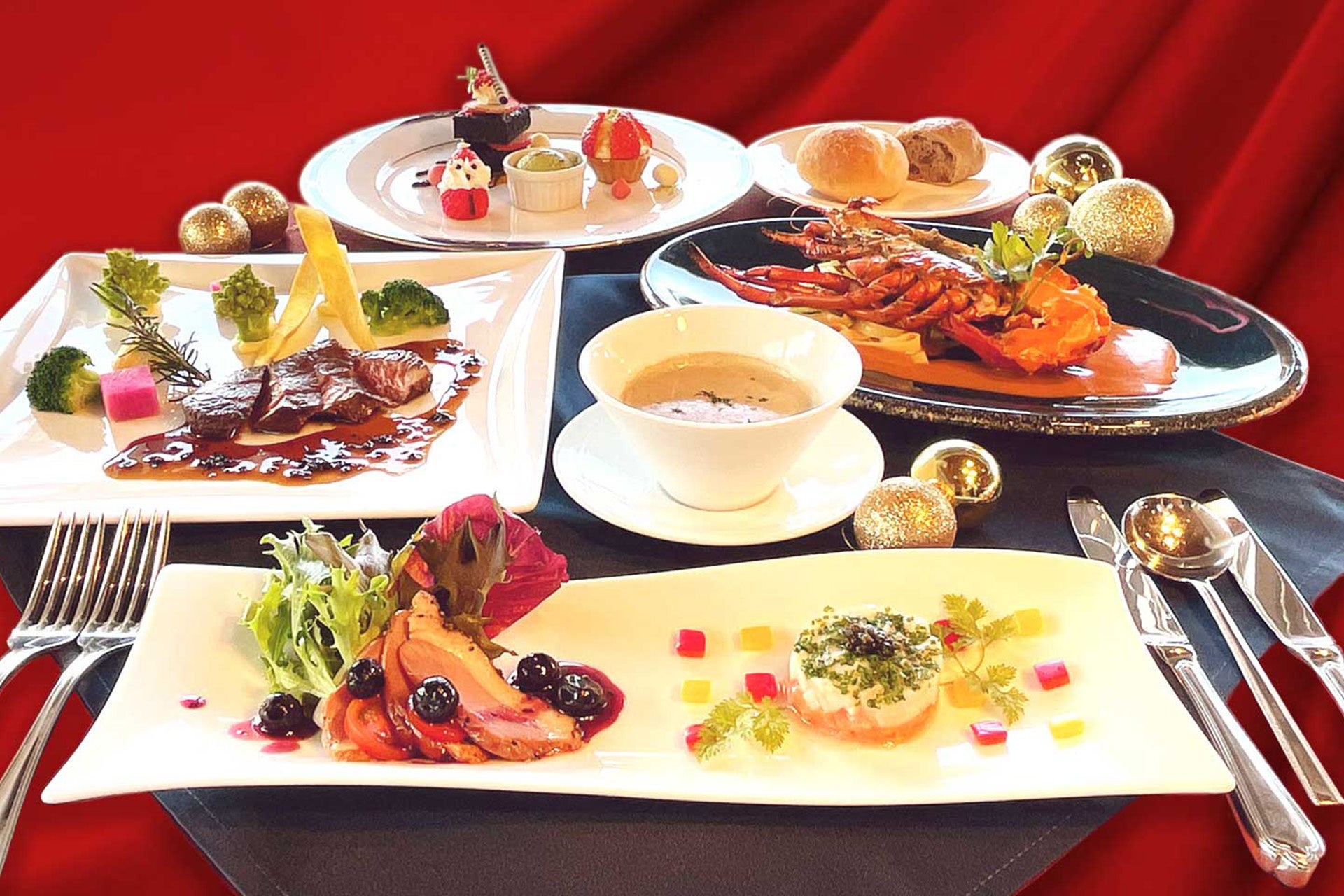 「シーボニア クラブハウスレストラン」クリスマスコース