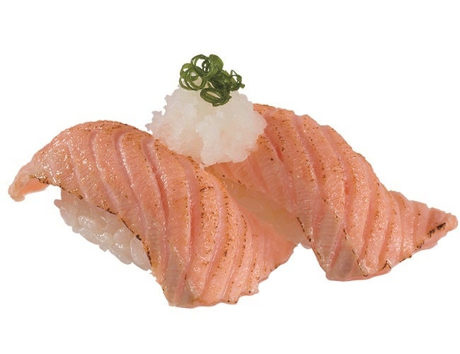 生キングとろサーモン塩炙り