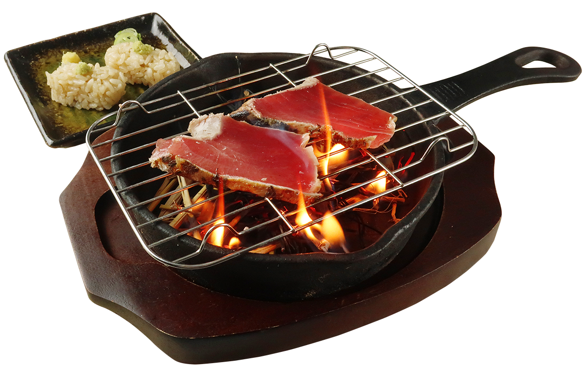 大衆寿司居酒屋「鮨 酒 肴 杉玉」最後の仕上げをお客さまの目の前で