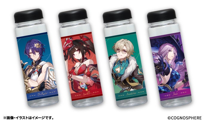 スシローコラボ崩壊スターレイルクリアボトル6本セット スシロー×崩壊:スターレイル!HoYoverseが贈るスペース
