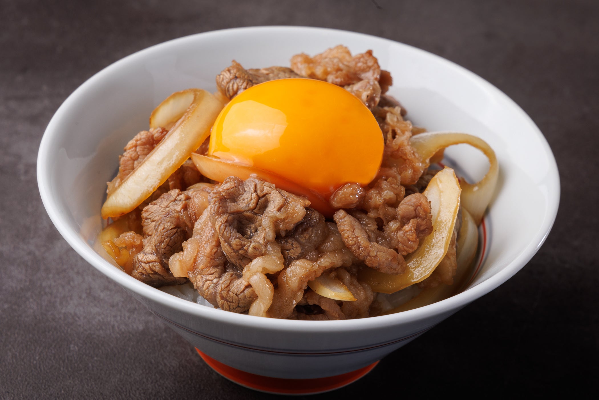 重箱カルビと卵ご飯（完成）