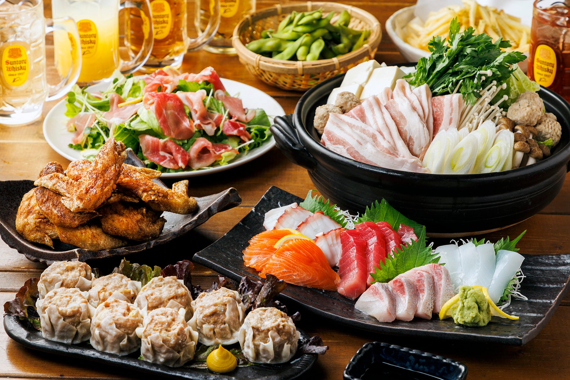 豚鍋コース 2H 3,800円