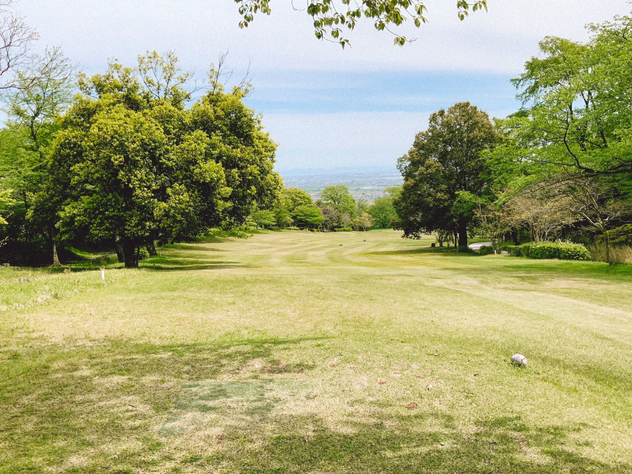 現養老パークゴルフ場からの眺望