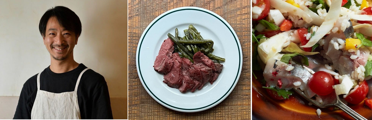 Bricca金田氏　※料理はお店で出されているイメージです