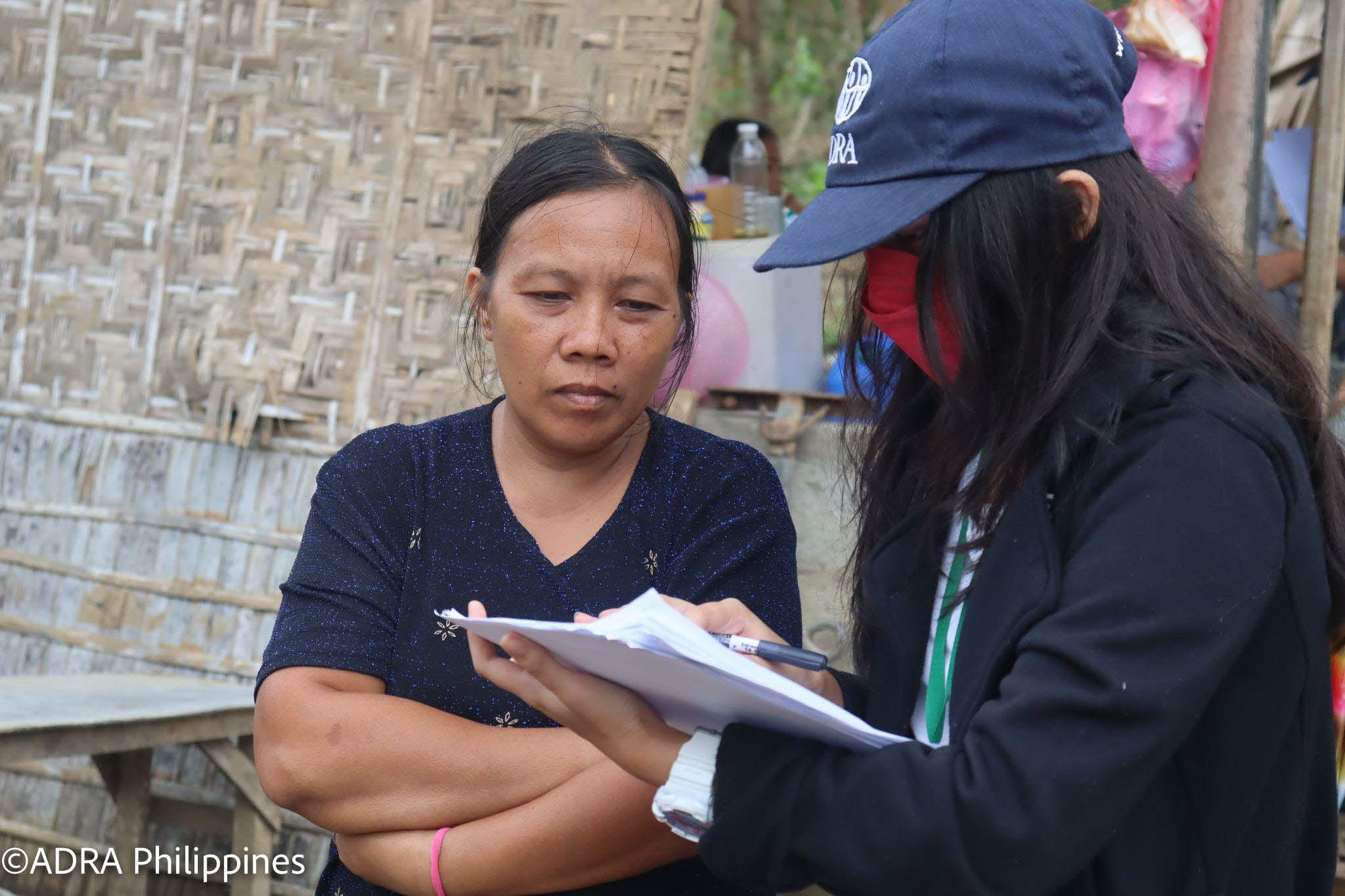 各家庭への聞き取り
