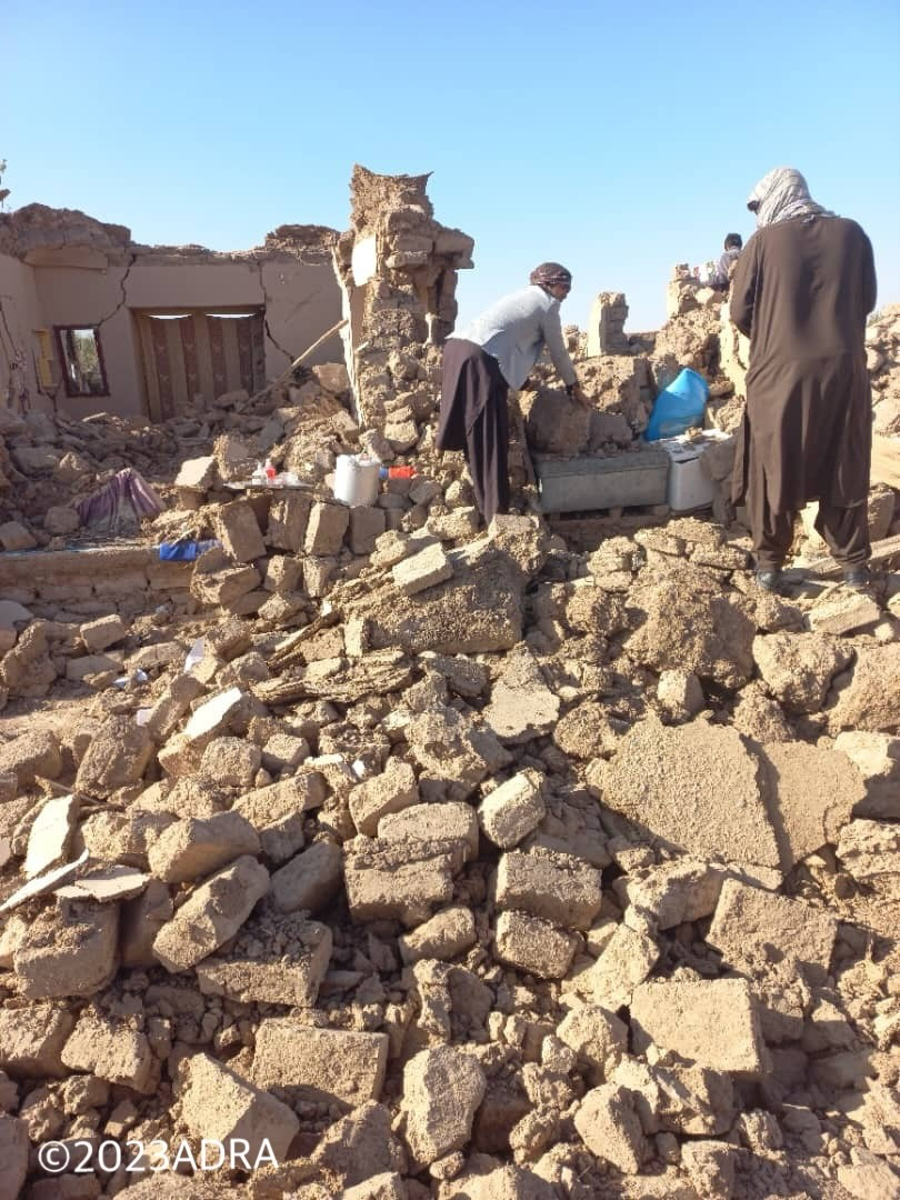 女性や子どもの被害が多いと報告されている。 撮影：10月8日 Zindajan アフガニスタン