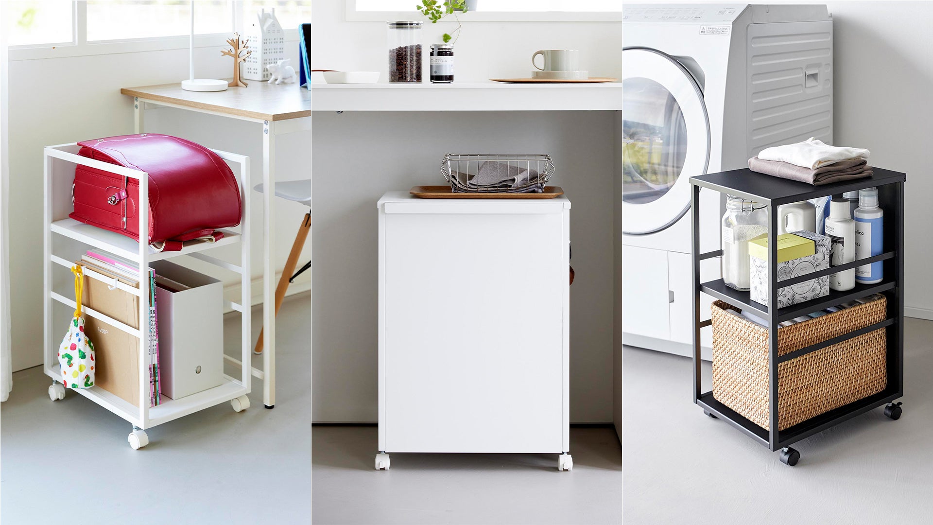 [ピーター] 山崎実業 目隠しワゴン ☆新品未開封☆ 山崎実業 towerシリーズの新商品】3種類の目隠しワゴンが発売に