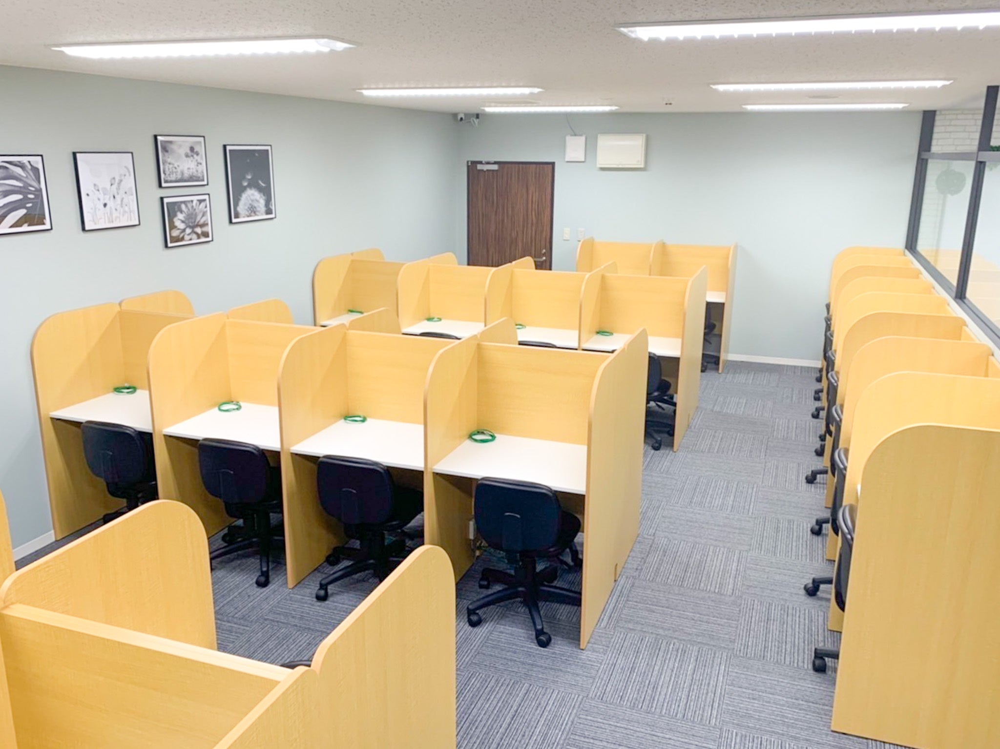 開室中はいつでも使える自習室 