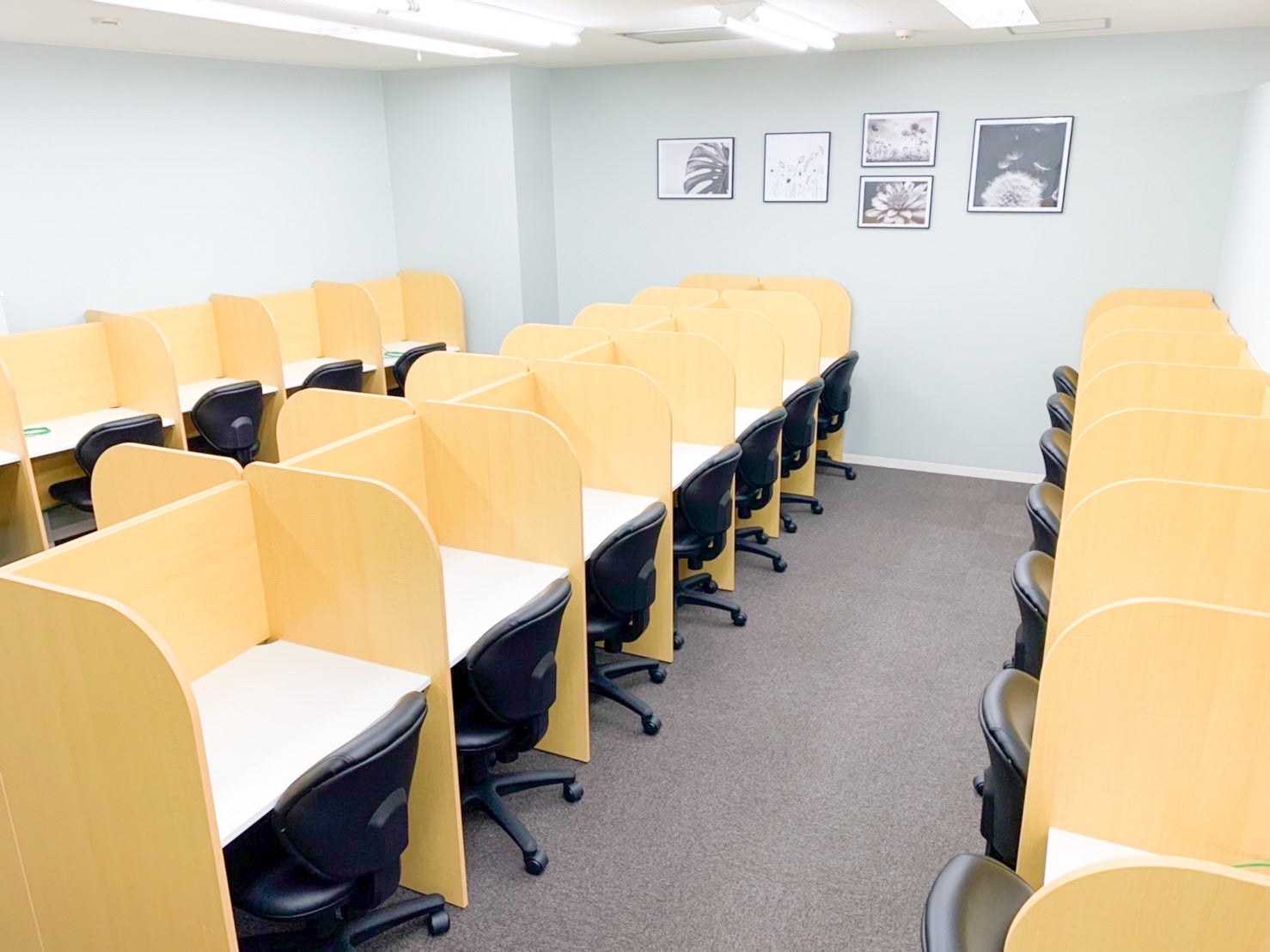 開室中はいつでも使える自習室