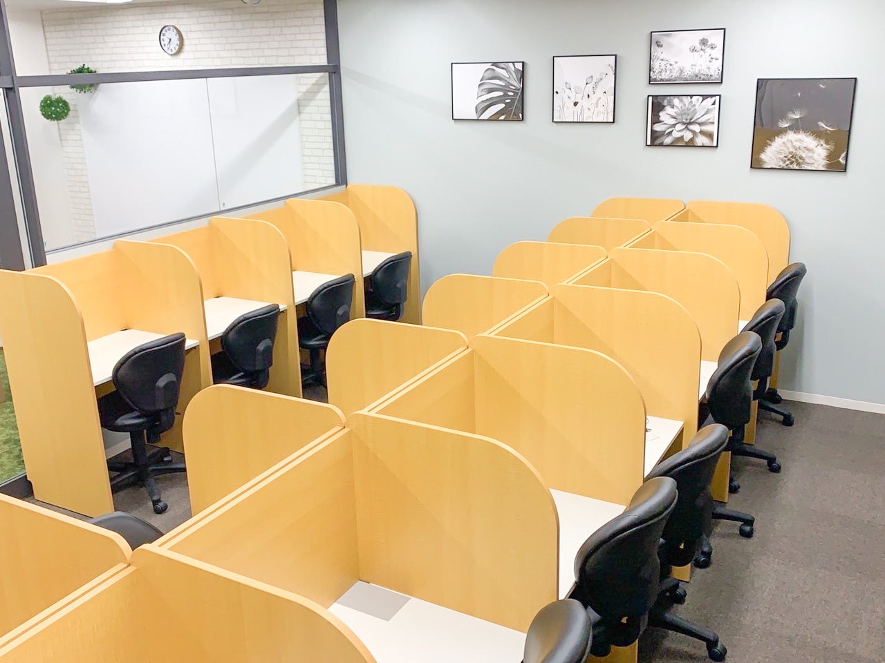 開室中はいつでも使える自習室