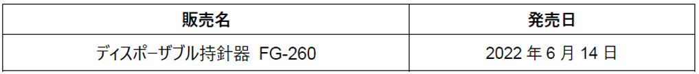 製造販売元はオリンパスメディカルシステムズ㈱です。