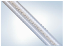 右：適度な硬さを持たせたシース