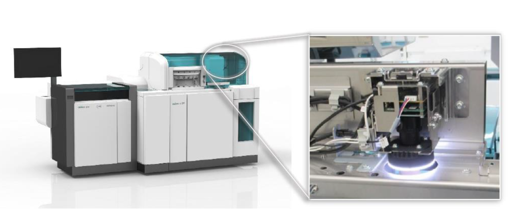 免疫分析装置「cobas e 801」に搭載されている画像処理モジュール