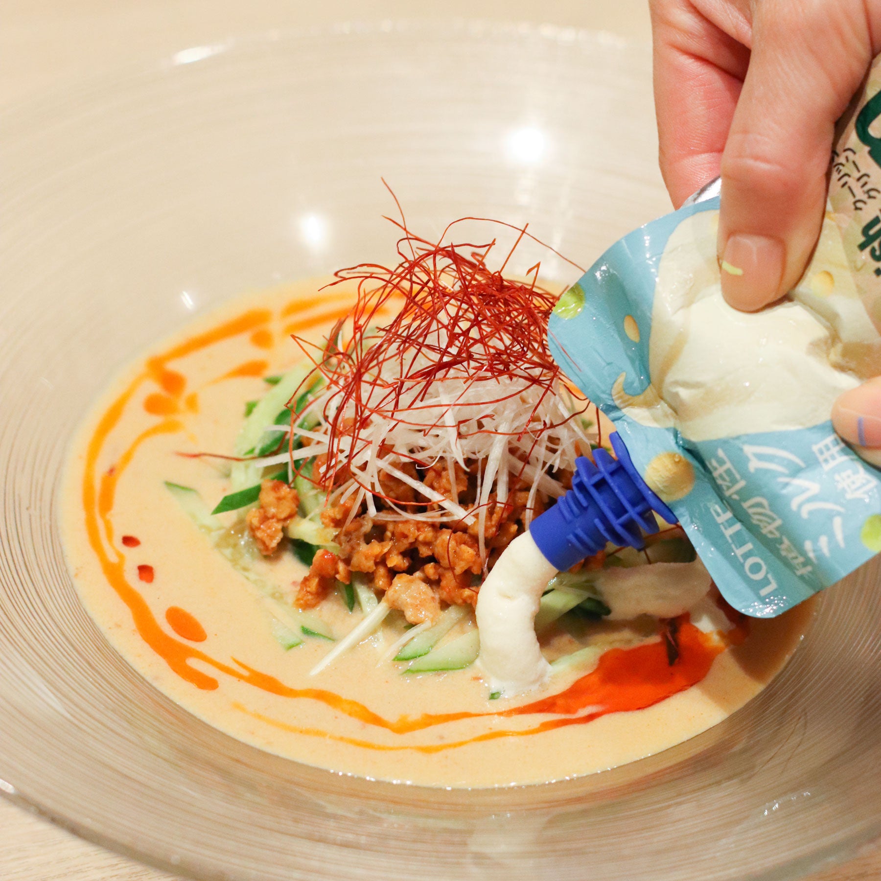 冷やし坦々Soyそうめん〜withクーリッシュGreen〜