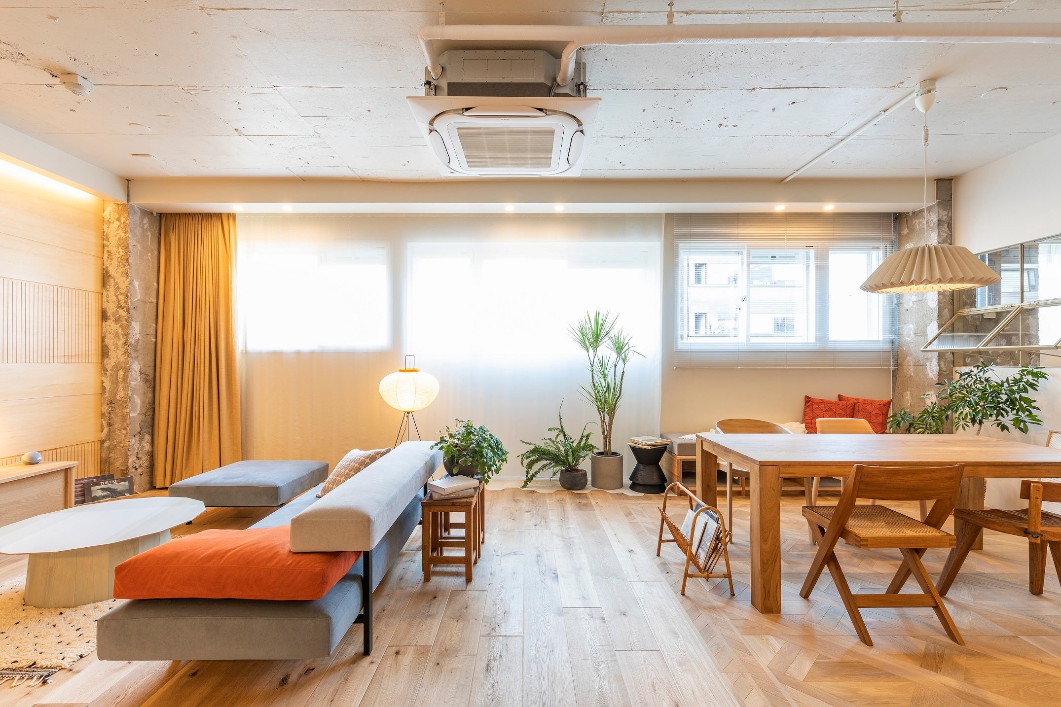 断熱を施した「リノベる。表参道本社ショールーム」