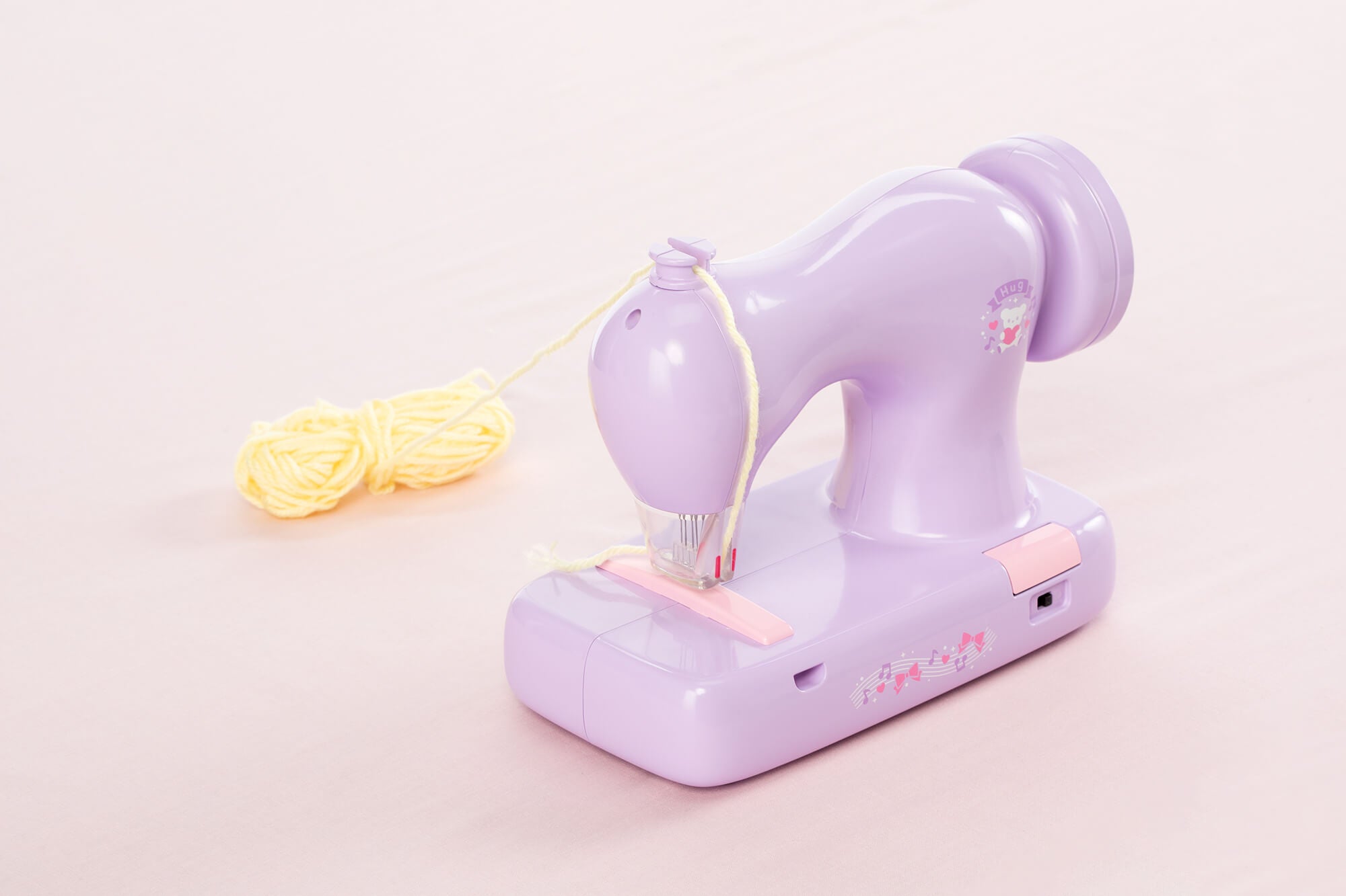 毛糸ミシンふわもこHugラベンダー