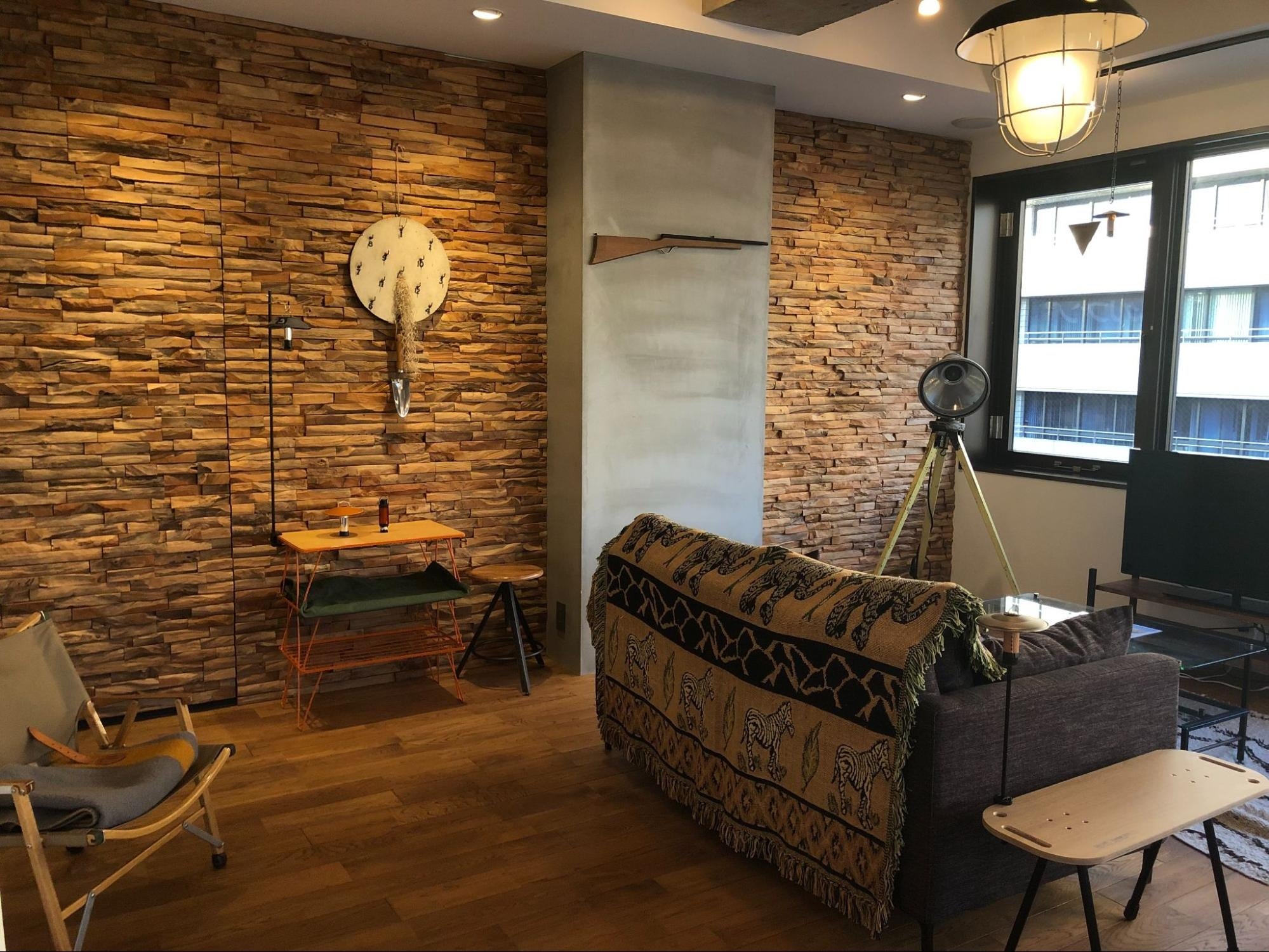 キャンパーの暮らす一室を再現した「リノベる。神奈川 桜木町ショールーム」