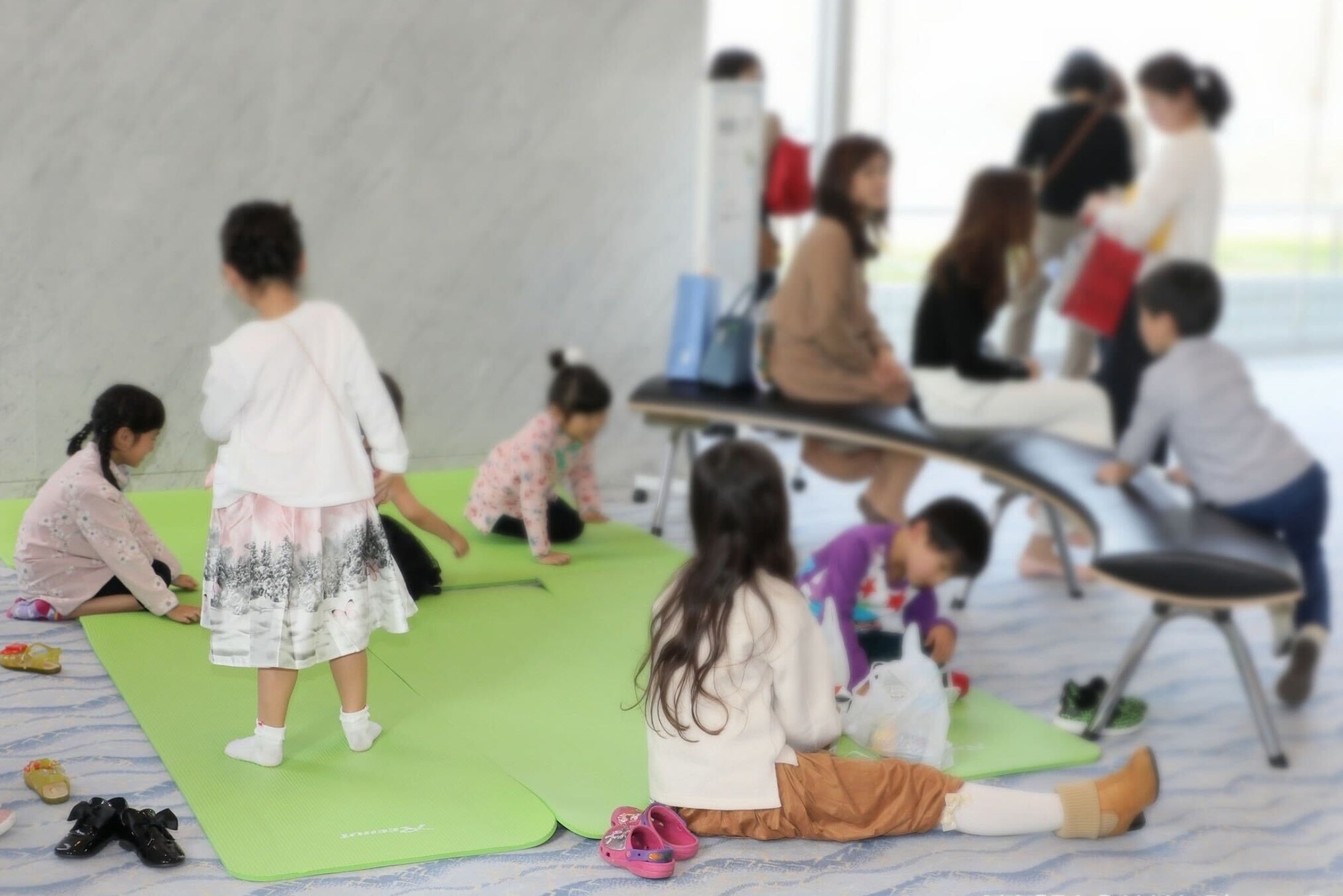 休憩エリアを用意しています