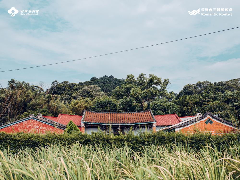 台三線沿線にある客家の伝統家屋「伙房屋」（画像提供：ロマンチック台三線芸術祭）
