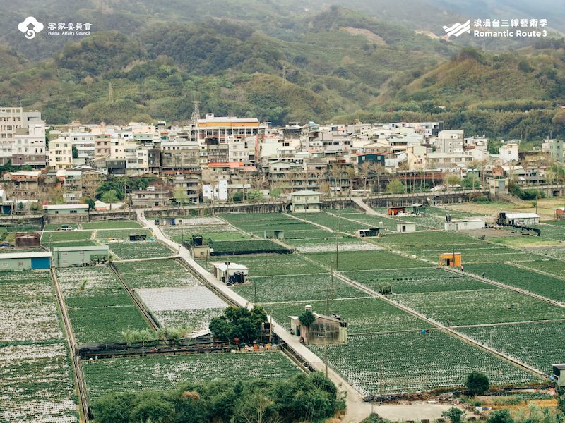 台三線沿線にある昔ながらの客家集落（画像提供：ロマンチック台三線芸術祭）