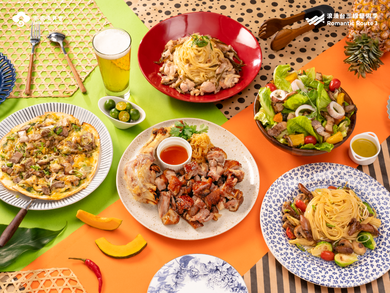 食文化実験コンサルタントの范僑芯シェフは、客家料理の調理工程を分析し、フレンチの手法で母の味である客家料理の味を表現しました。©️ロマンチック台三線芸術祭